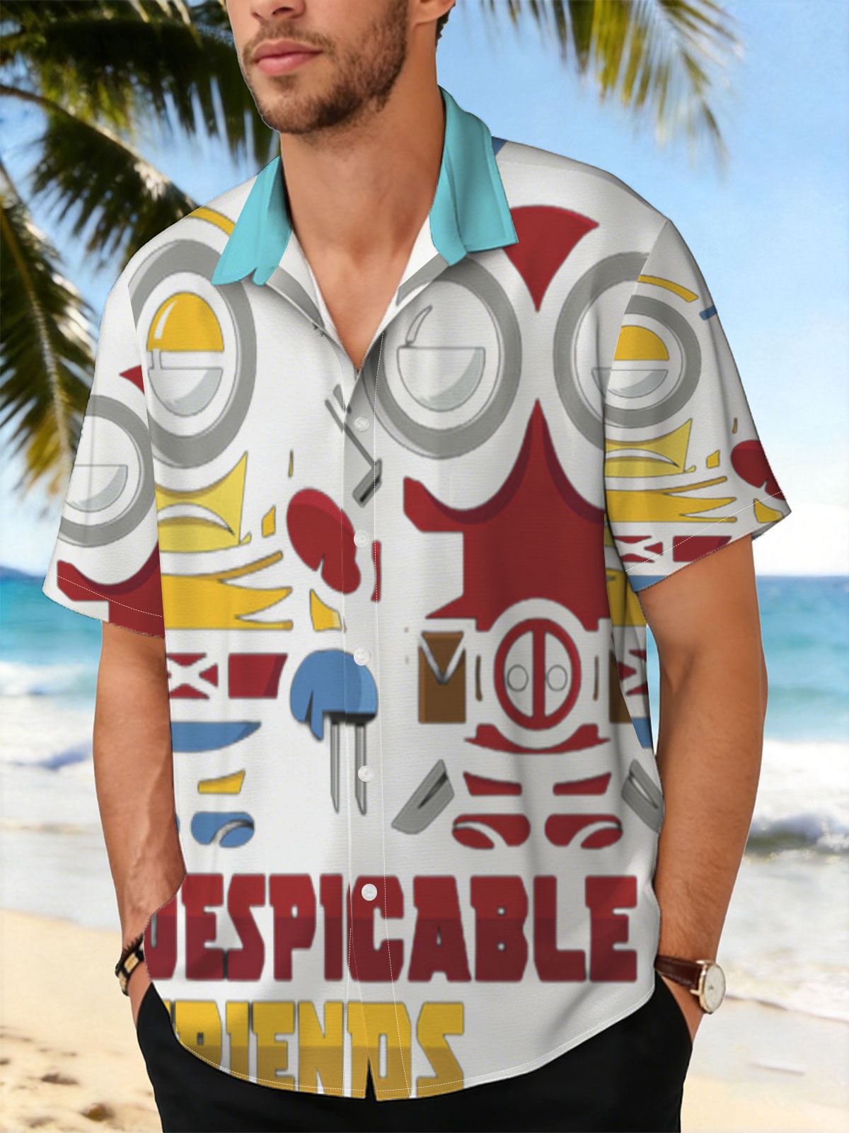 Despicable Friends: Minion & Deadpool Mashup -  Shirt