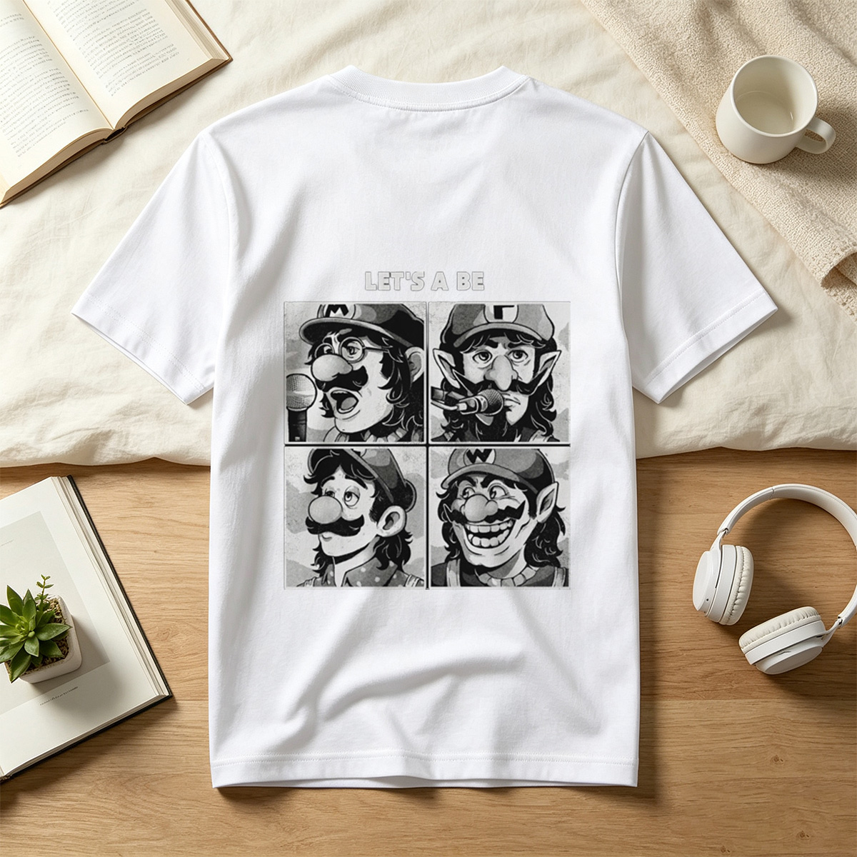 Super Mario: Mario, Luigi, Wario, and Waluigi - Tee