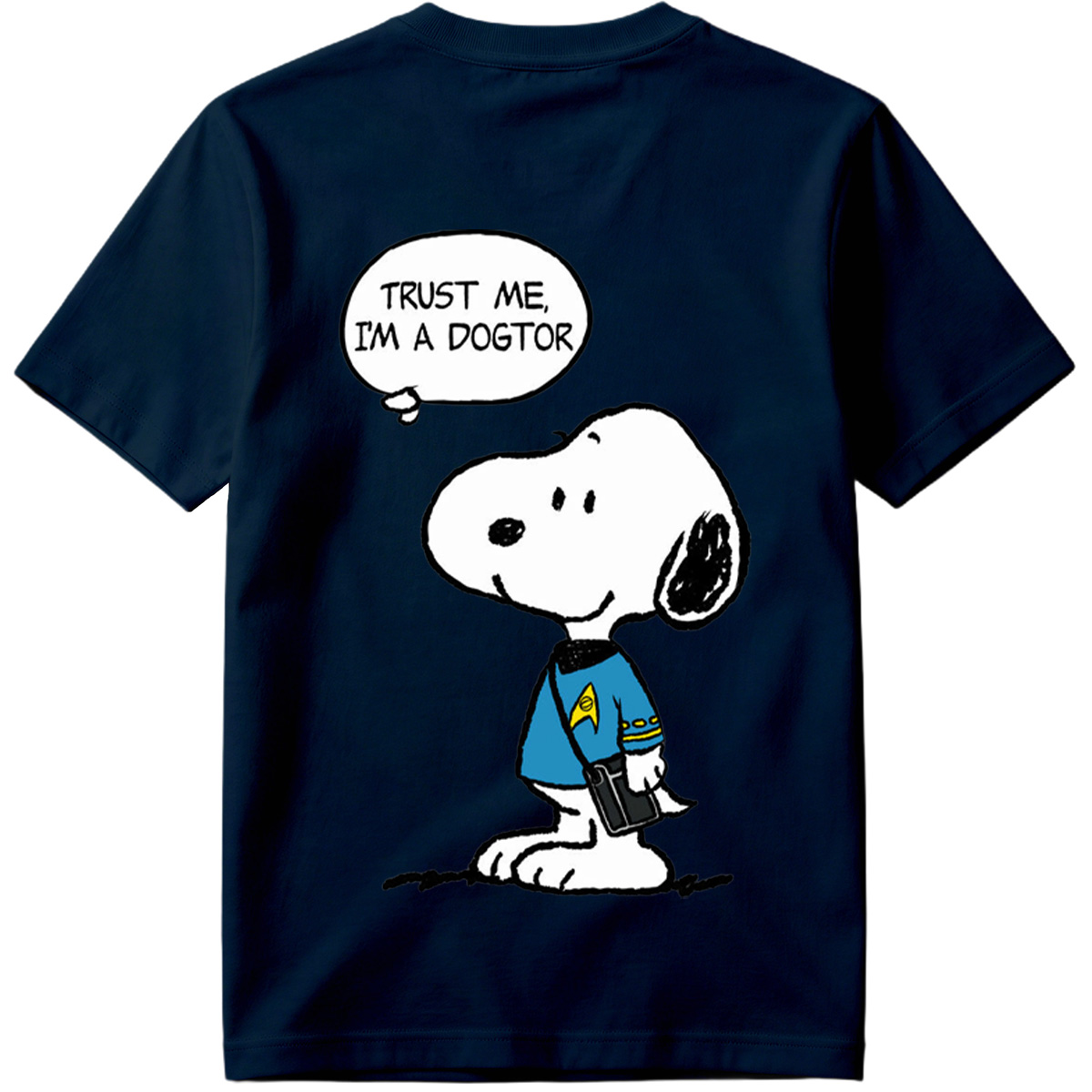 Snoopy as Starfleet Doctor - Tee