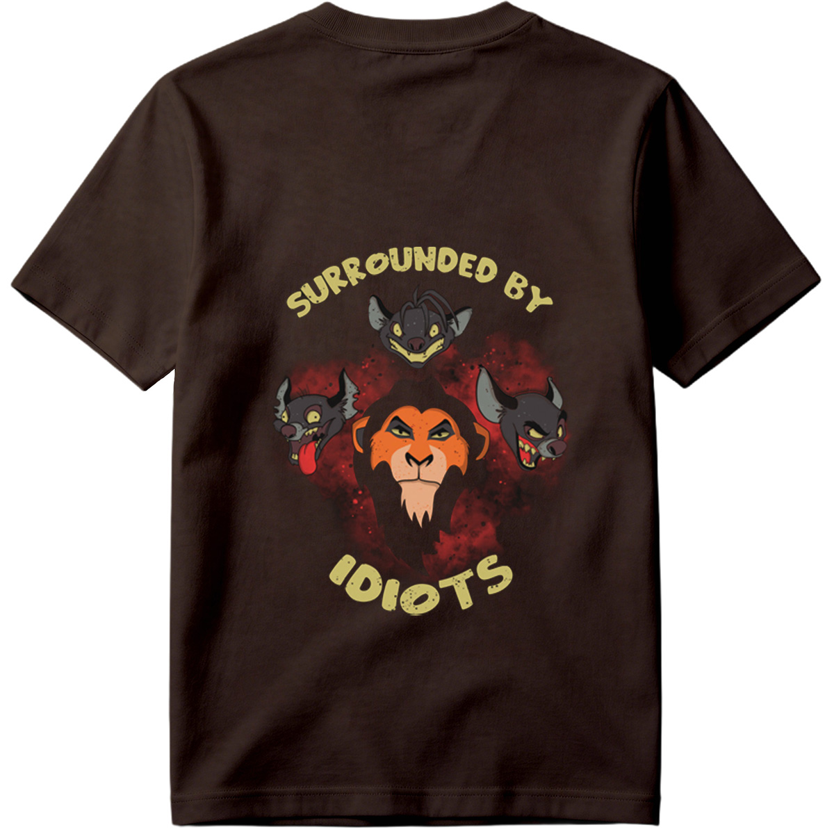 The Lion King: Scar Surrounded by Hyenas - Tee