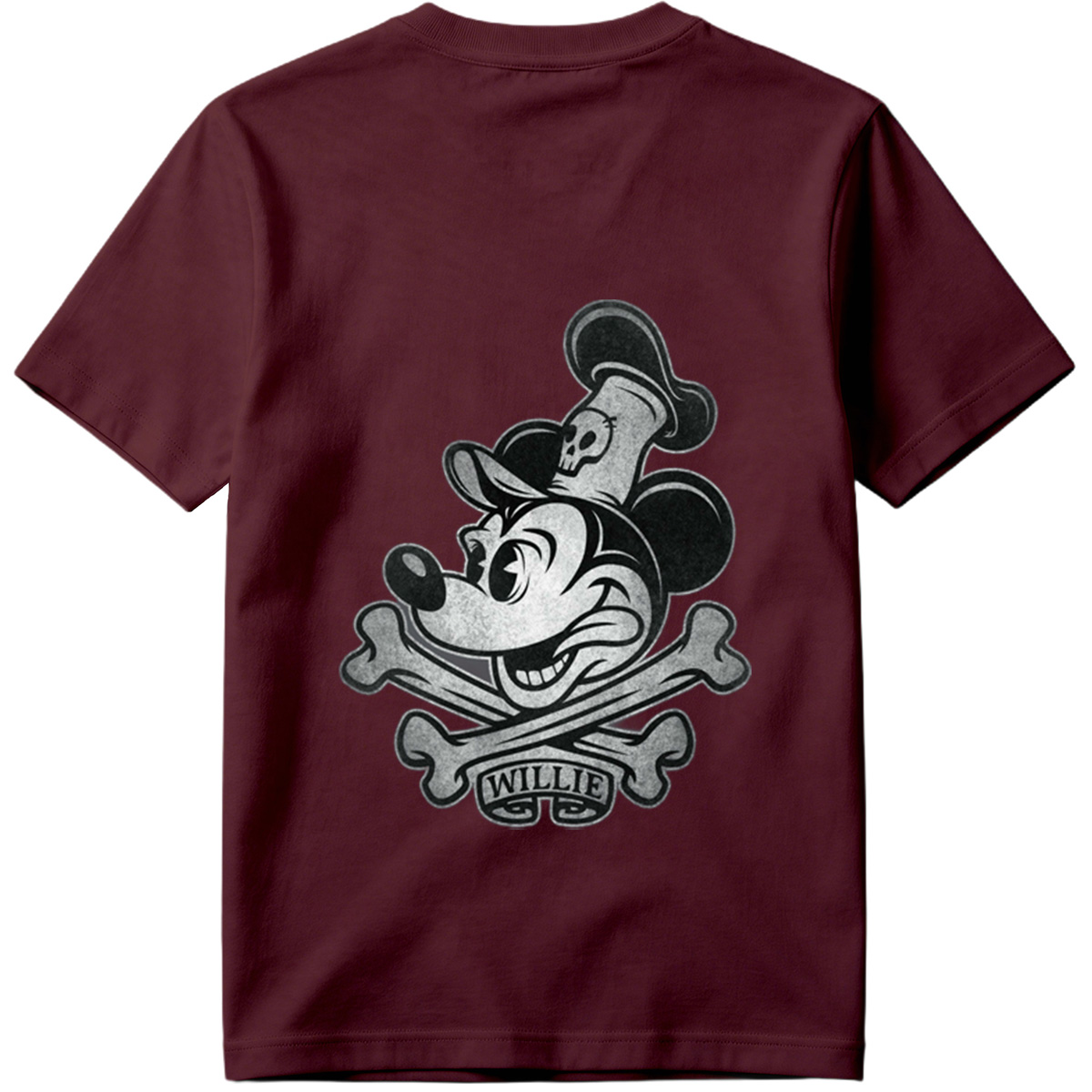 Mickey Mouse Pirate Skull and Crossbones Design - Tee