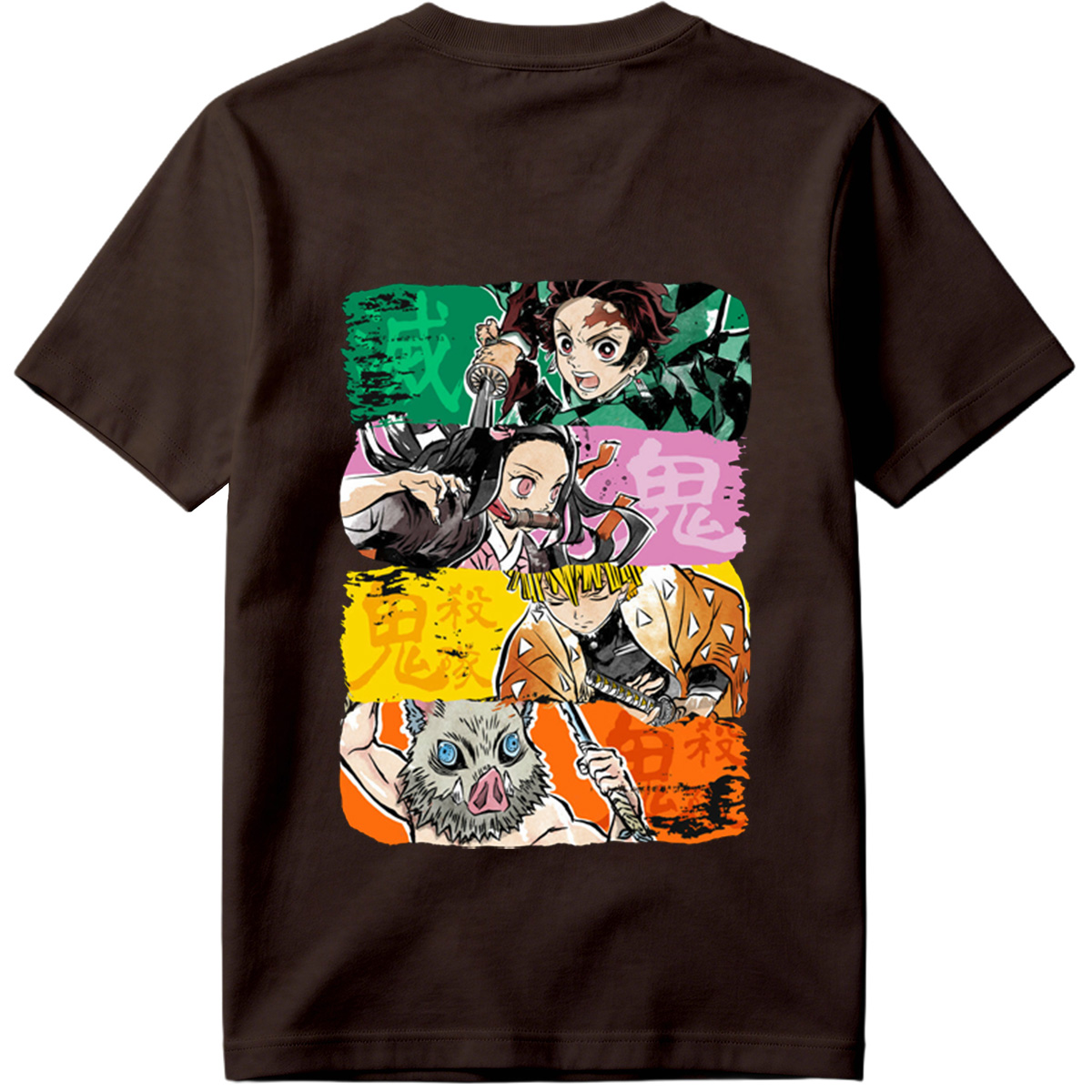 Demon Slayer: Tanjiro, Nezuko, Zenitsu, and Inosuke - Tee