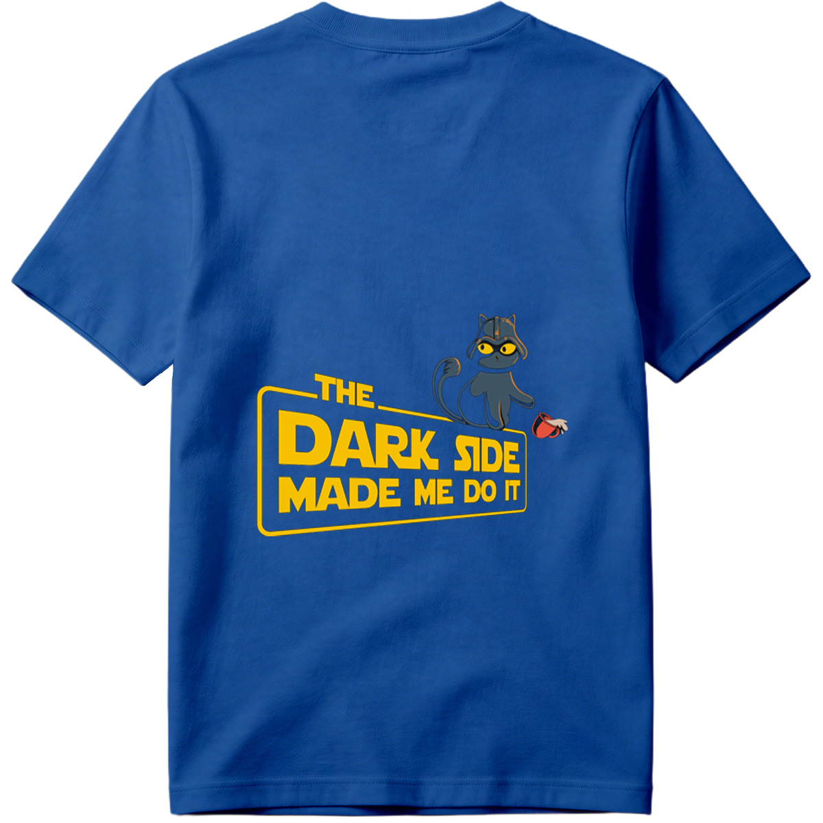 Star Wars: The Dark Side Made Me Do It – Cat Edition - Tee