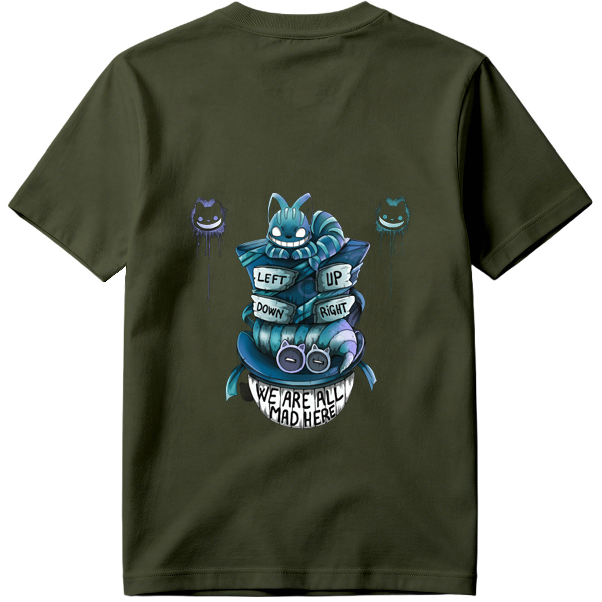 Cheshire Cat and Pokémon Fusion: We Are All Mad Here - Tee