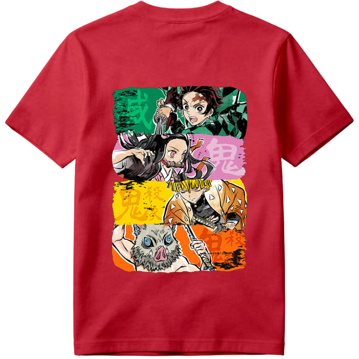 Demon Slayer: Tanjiro, Nezuko, Zenitsu, and Inosuke - Tee