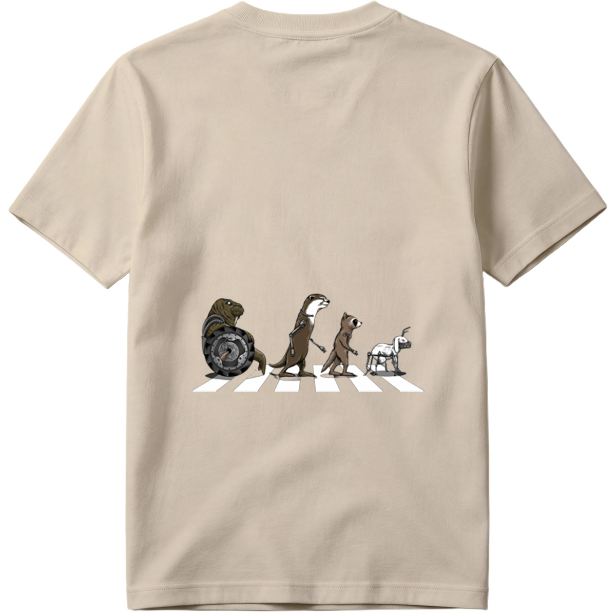 The Batch89: Otter, Weasel, and Rabbit Crossing - Tee