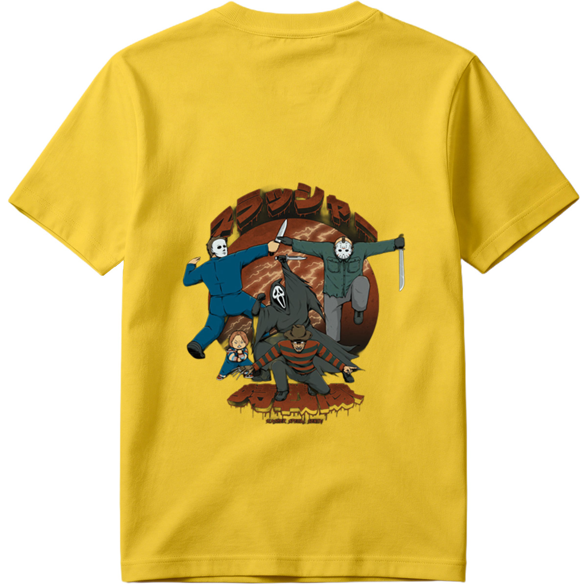 Slasher Special Sentai: Michael, Jason, Ghostface, Chucky, and Tiffany - Tee