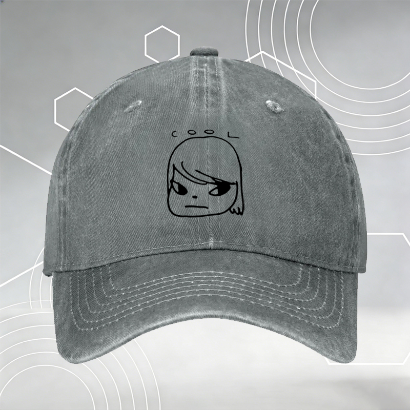 New Baseball Cap with Cute Axolotl and Cat Print - Unisex Adjustable Hat for Casual Outdoor Wear, Perfect for Animal Lovers and Kids & Adults