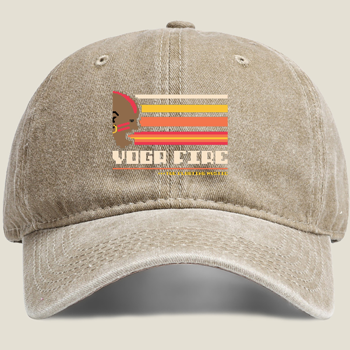 Voga Fire: The Floating Mystic - Washed Denim - Baseball Cap