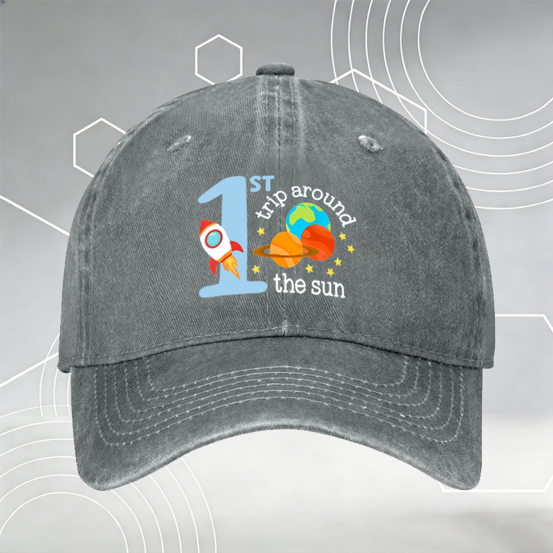 New Boat Waves Sun Rays Lake Days Printed Baseball Cap Unisex Adjustable Hat for Outdoor Summer Activities Men Women