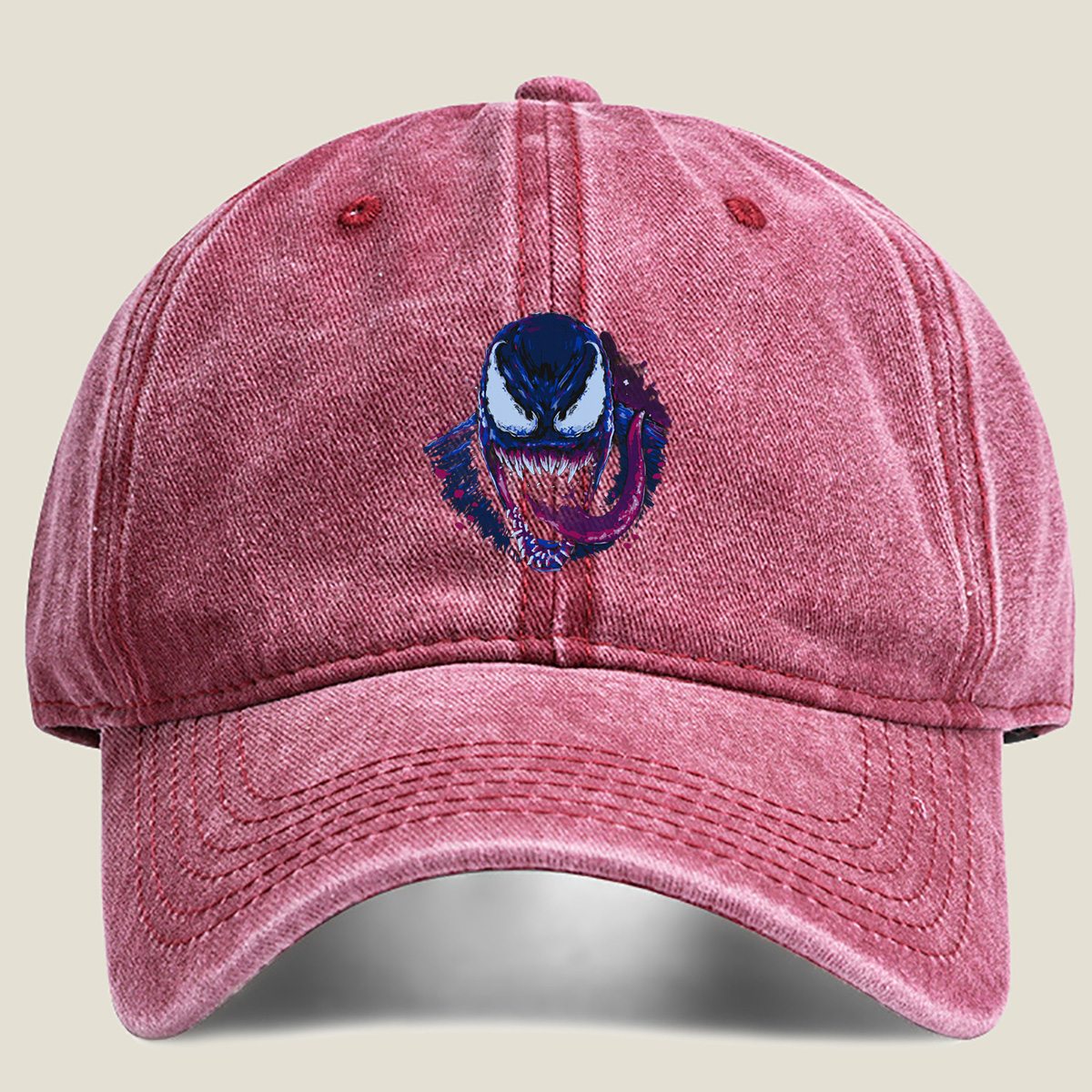 Venom: The Symbiote Horror - Washed Denim - Baseball Cap