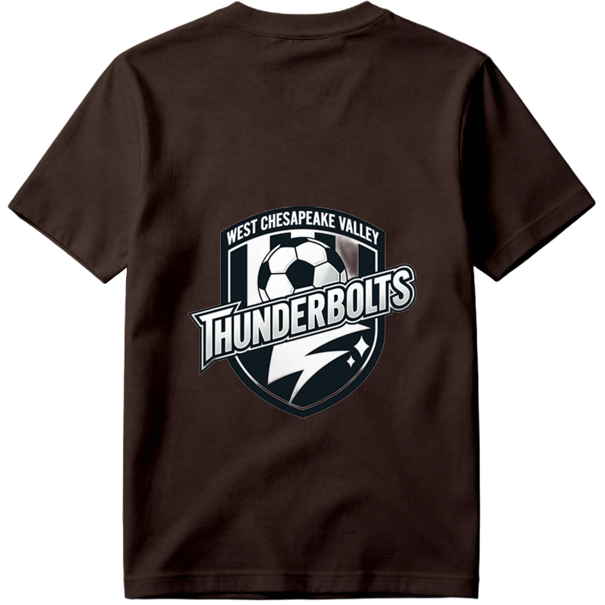 West Chesapeake Valley Thunderbolts Soccer Team Logo - Tee
