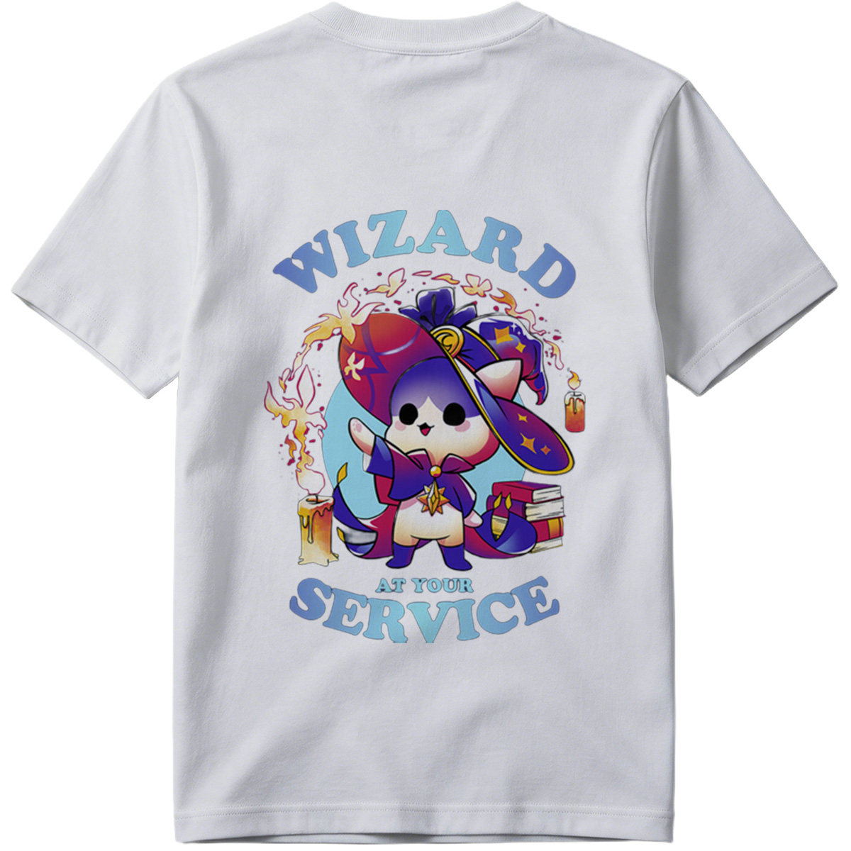 Wizard Cat at Your Service - Tee