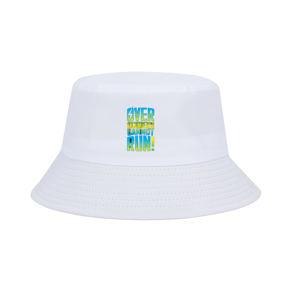 Over Encumbered Cannot Run! - Fisherman's Hat