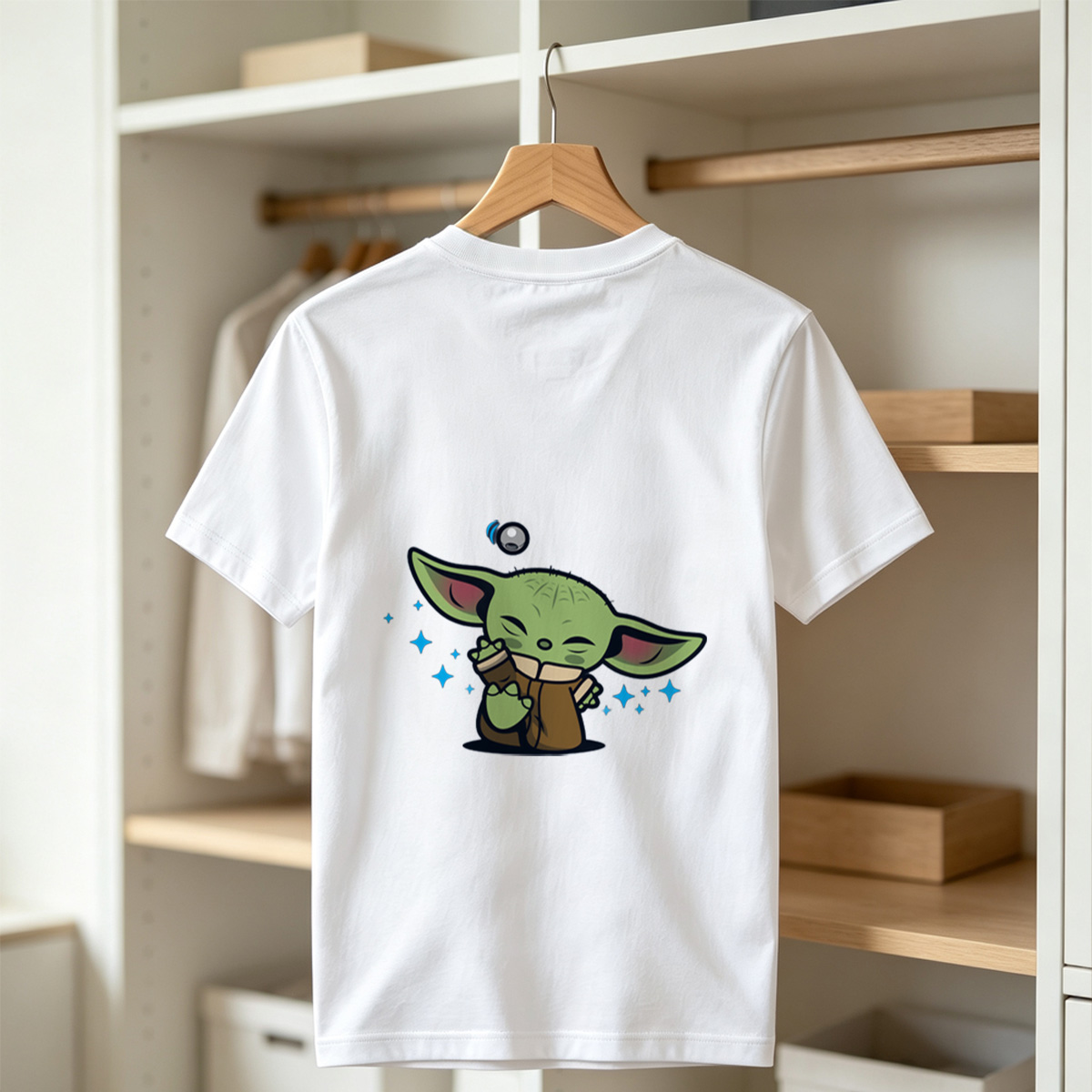 Baby Yoda with Floating Ball - Tee