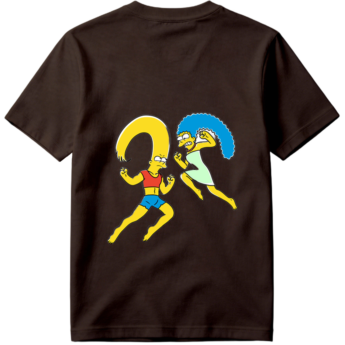The Simpsons: Marge and Homer Running - Tee