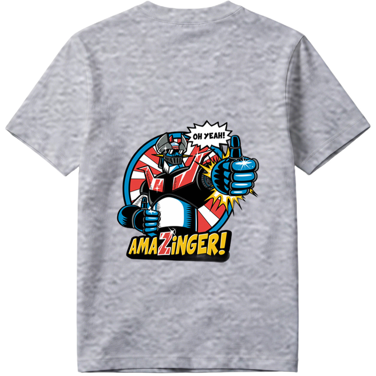 Amazinger! - Robot Hero with Thumbs Up - Tee