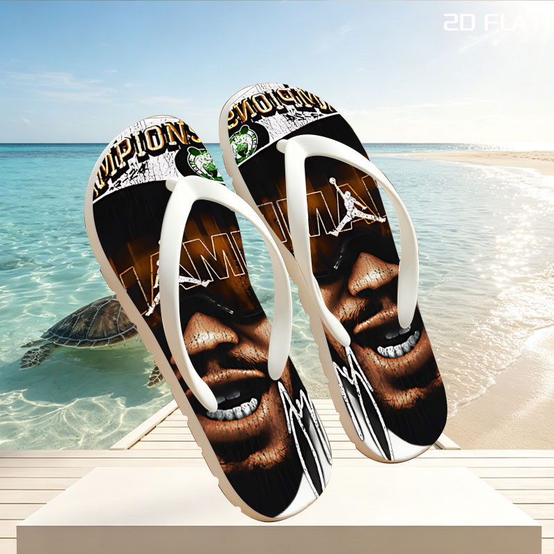 Jay-Z in Champions Cap and Jordan Sunglasses -  flip-flops