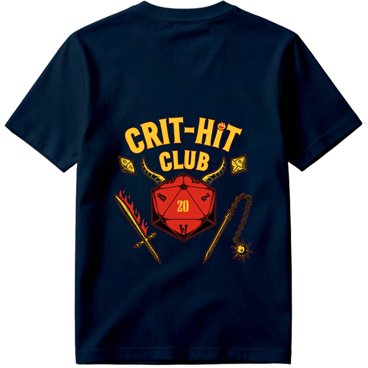 Crit-Hit Club: D&D Dice & Fantasy Gear - Tee