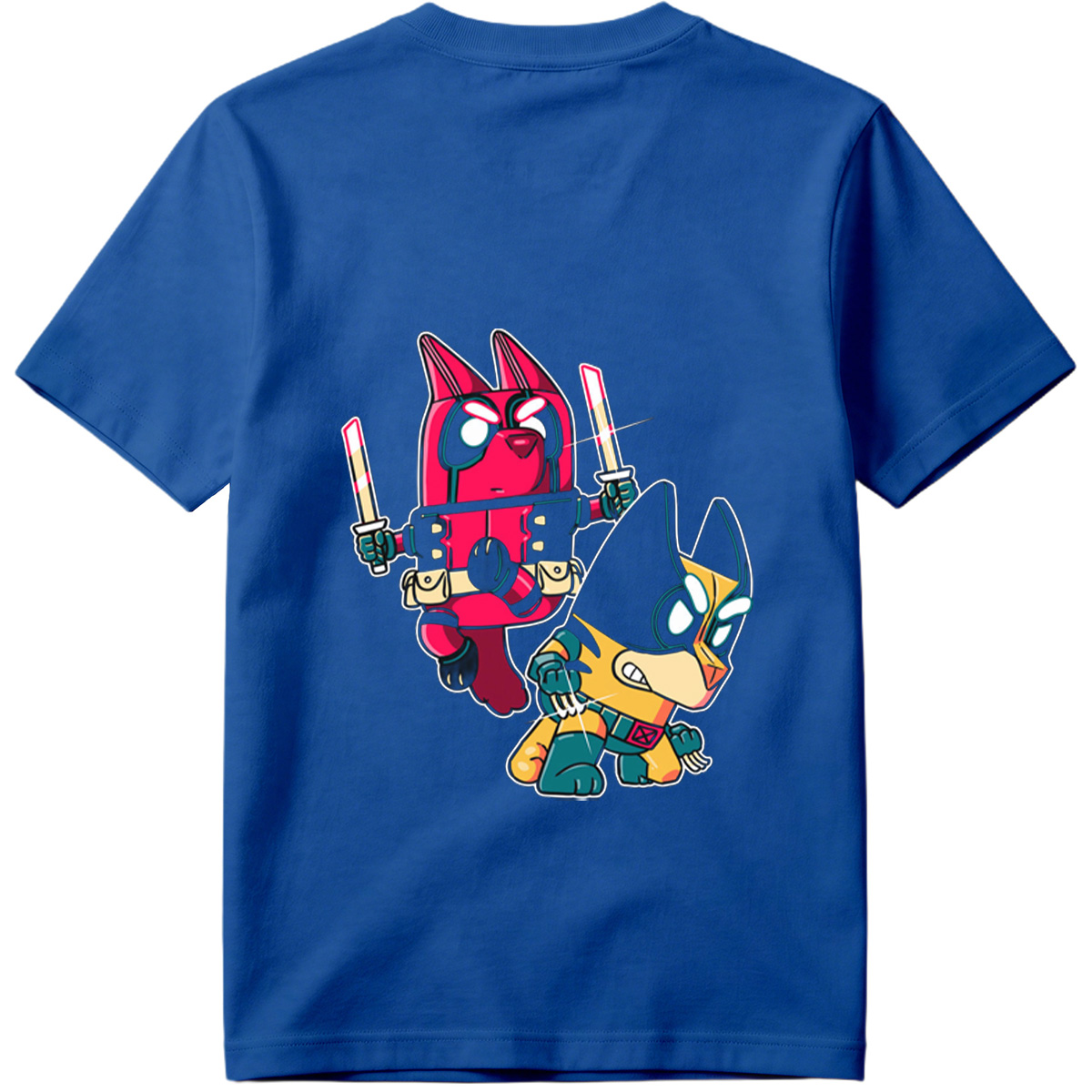 Deadpool and Batman: Chibi Heroes Clash - Tee