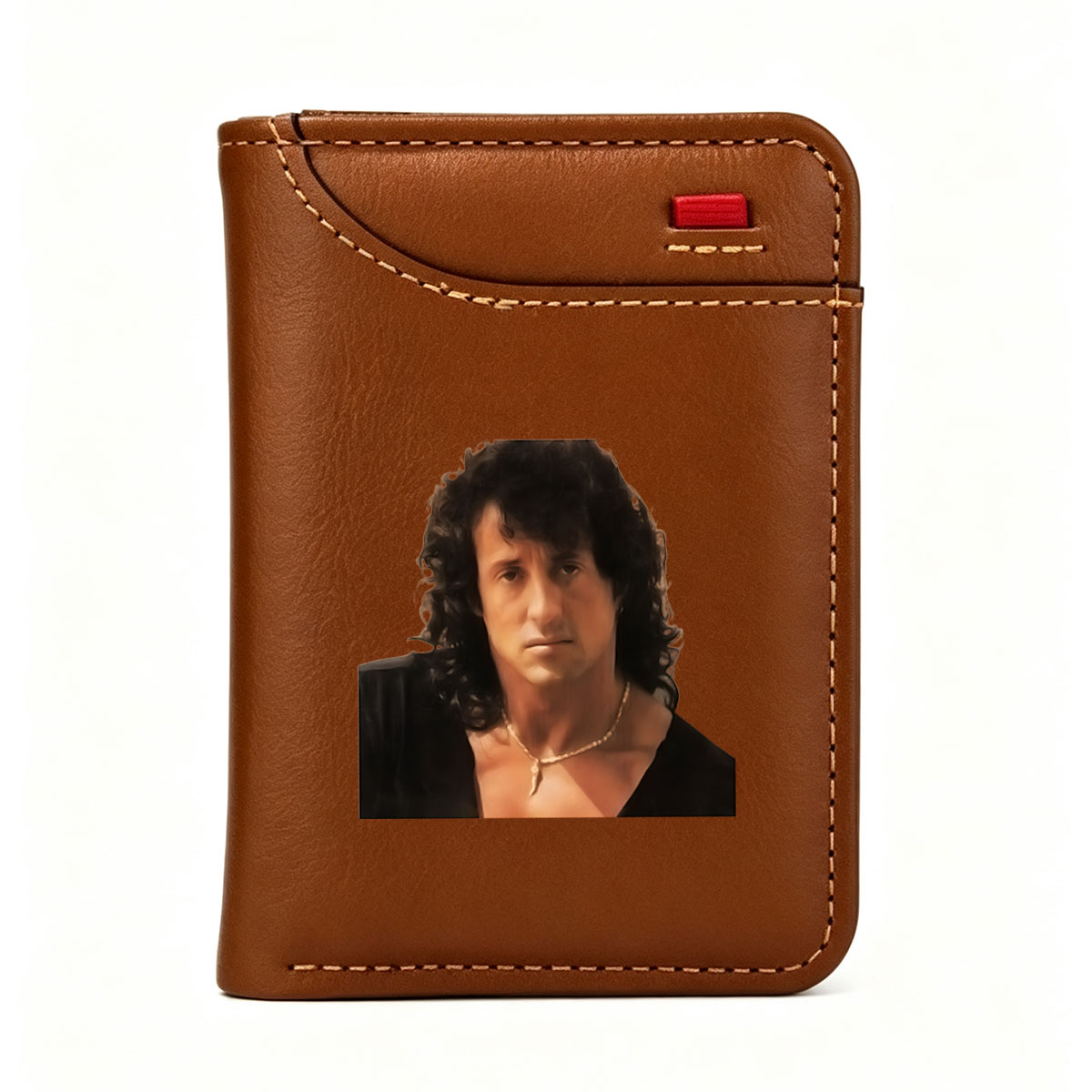 Freddie Mercury, Queen Frontman, Iconic Rock Singer - Vertical Style Wallet
