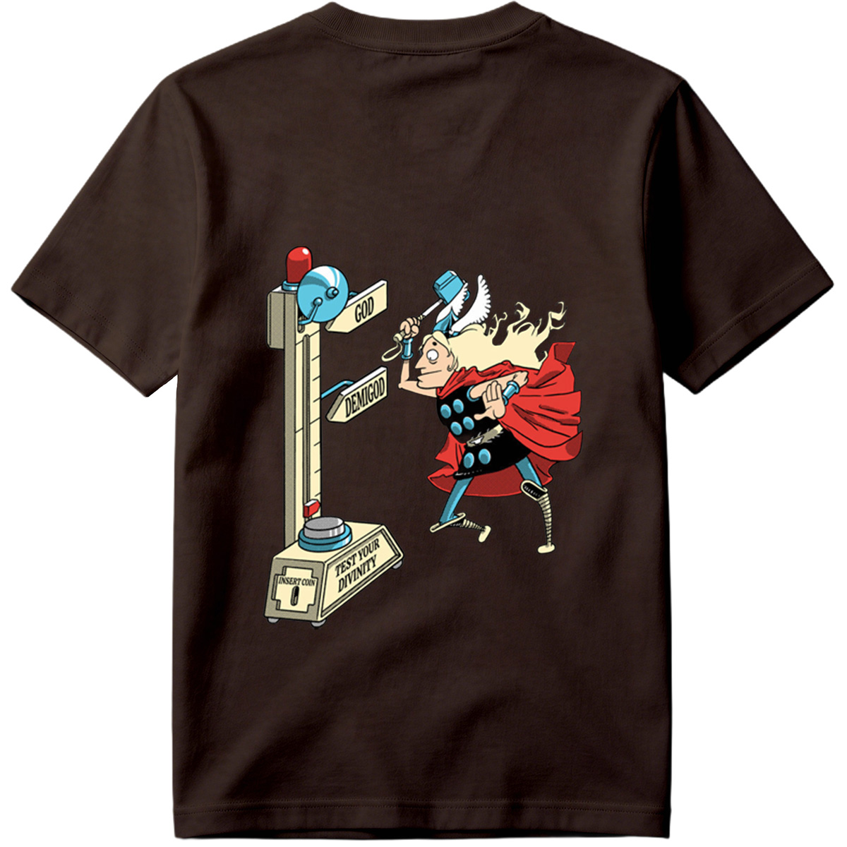 Thor Tests His Divinity - Tee