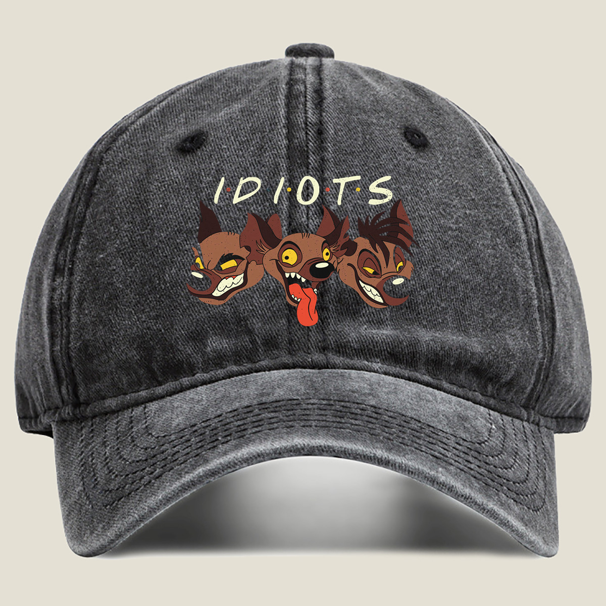 The Lion King - Hyenas Idiots - Washed Denim - Baseball Cap