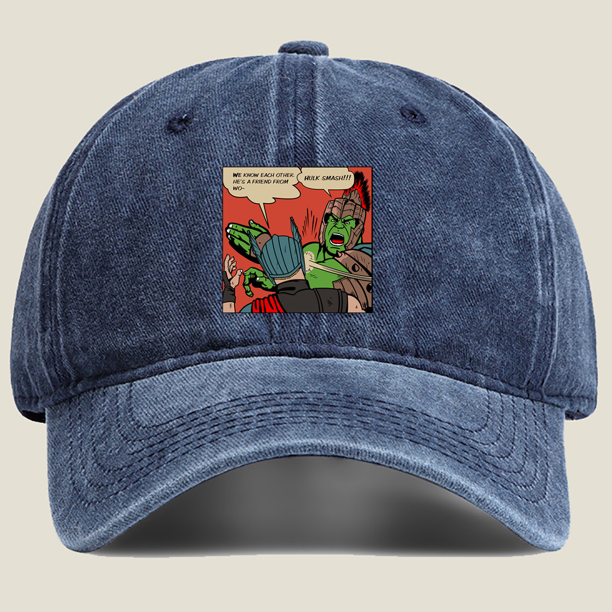 Hulk vs. Thor: Clash of the Titans - Washed Denim - Baseball Cap