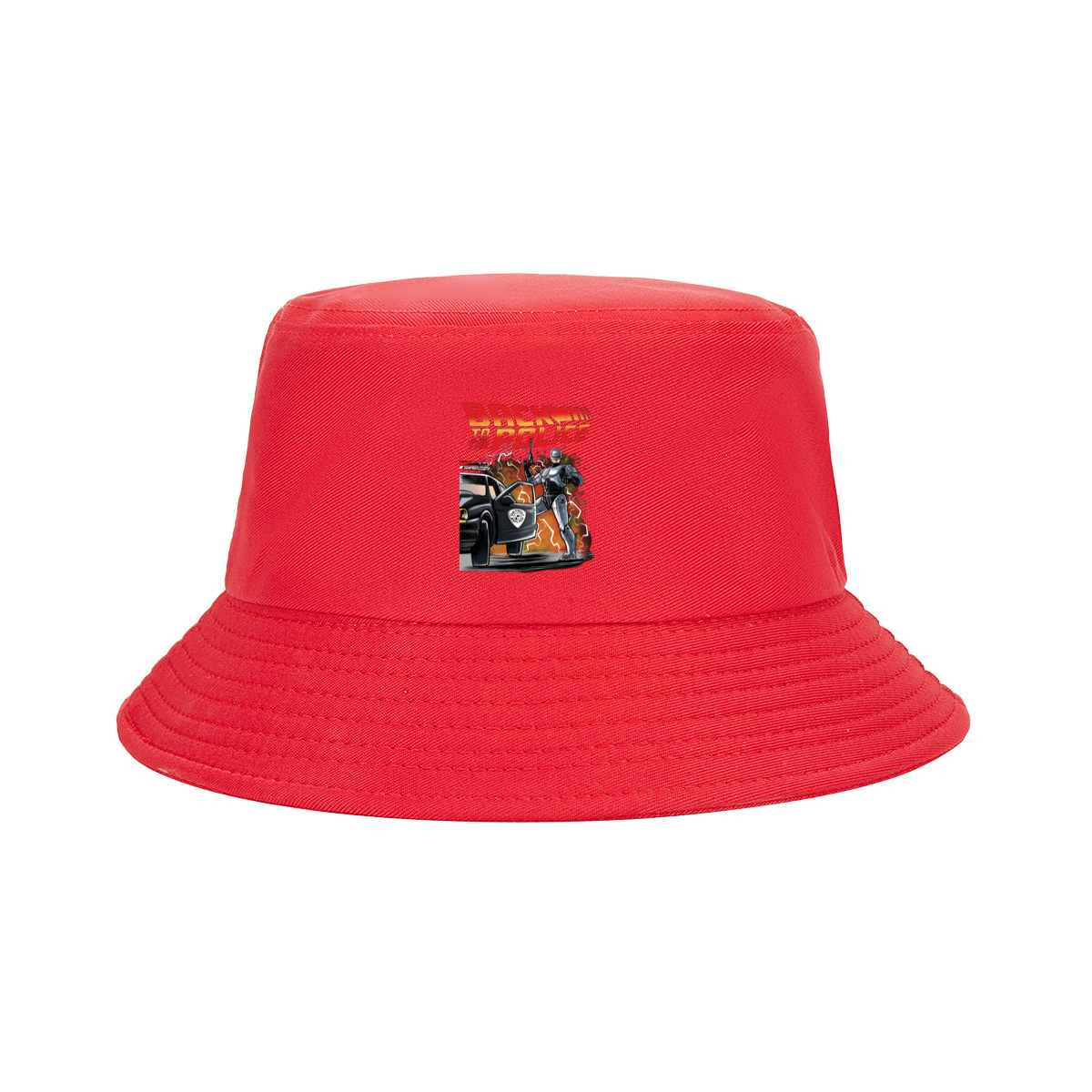Back to the Police: RoboCop and Detroit Police Car - Fisherman's Hat