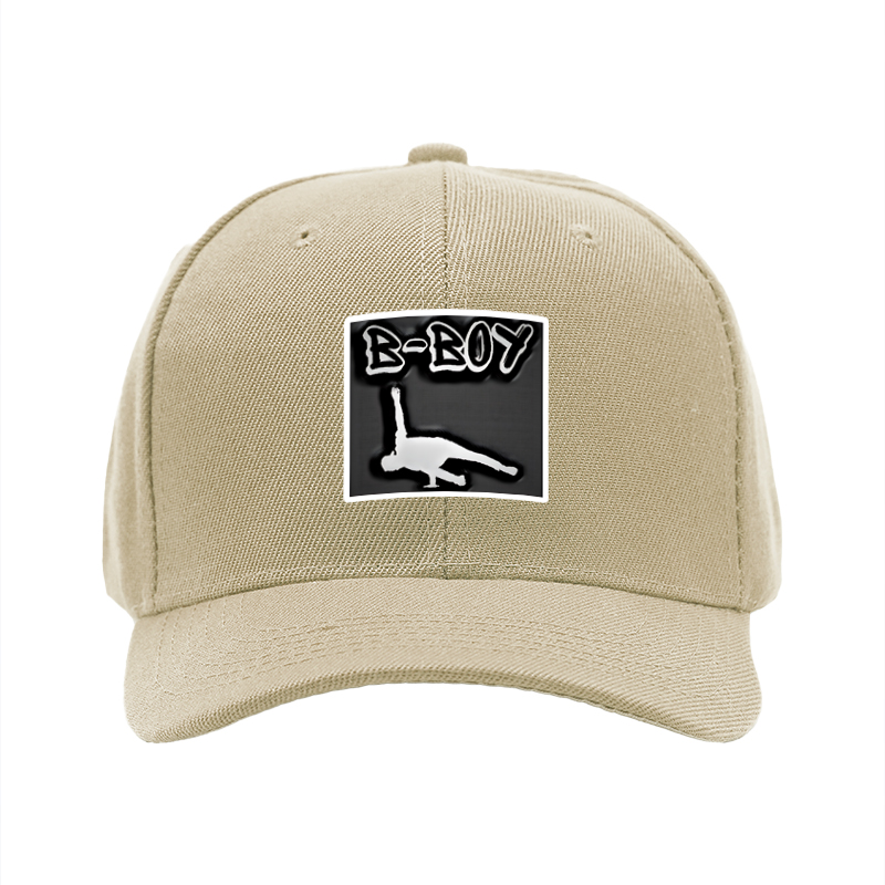 1pc New Baseball Cap B-BOY Print Graphic Hat Unisex Adjustable Size for Street Dance Hip Hop Outdoor Activities Adults and Teens Fashion Accessory