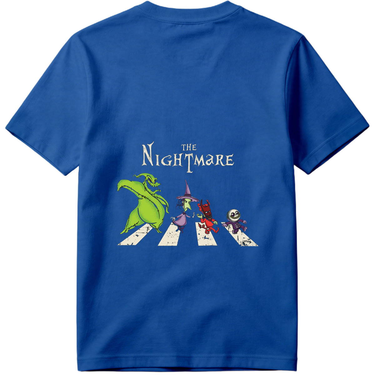 The Nightmare: Oogie Boogie, Witch, Devil, and Jack Skellington Crossing - Tee