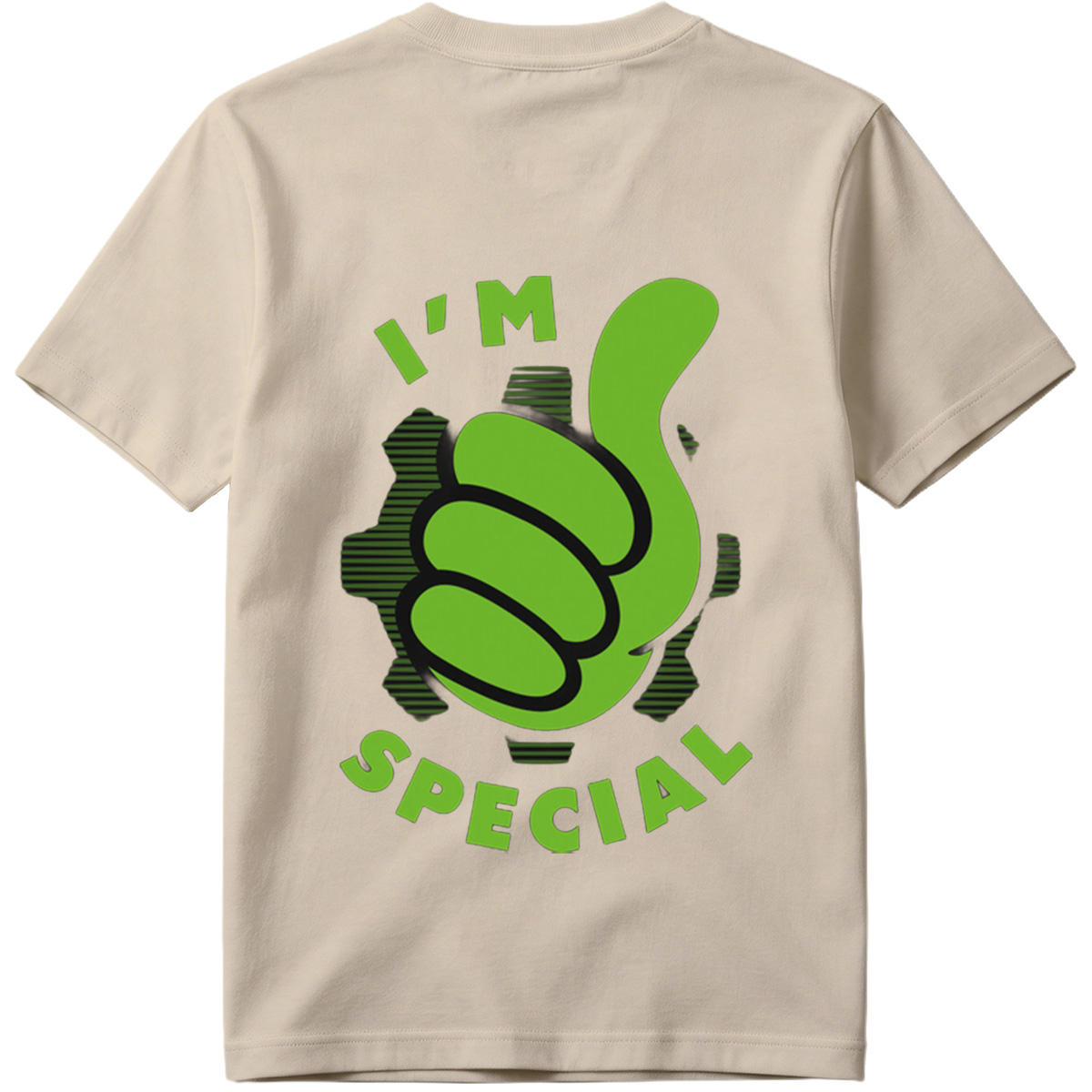 I'm Special - Green Thumbs Up Logo - Tee