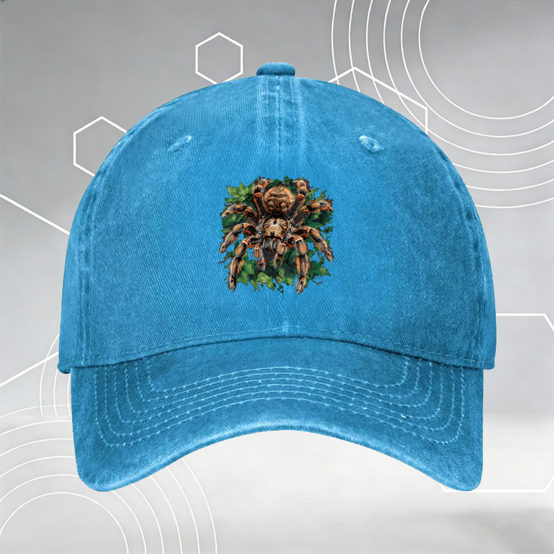 New Baseball Cap with Dart Board Print and 