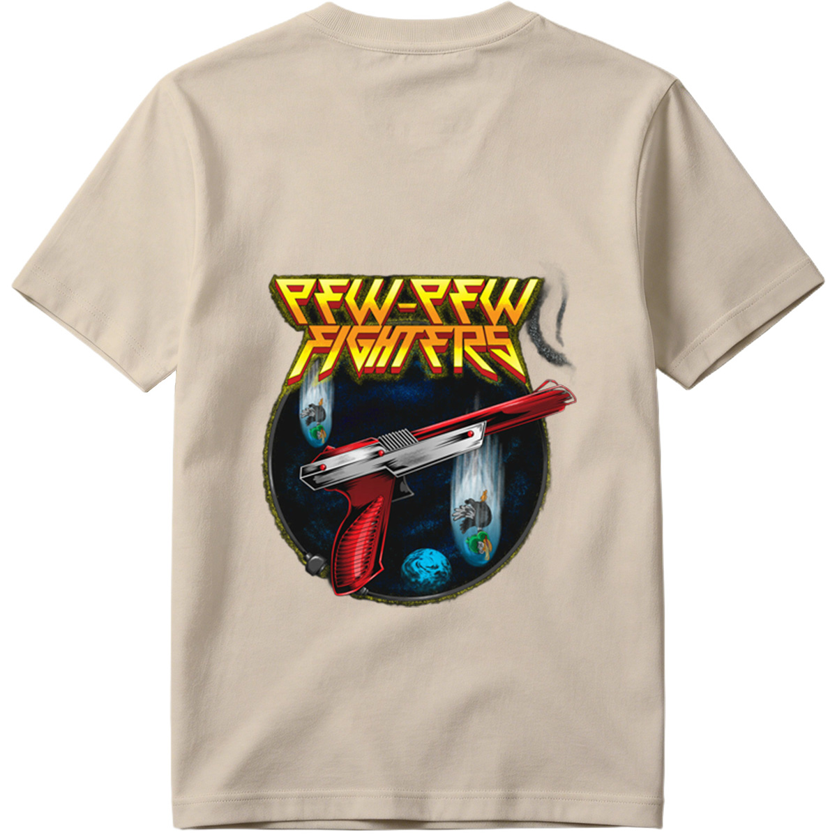 Pew-Pew Fighters: Laser Blasters and Space Ducks - Tee