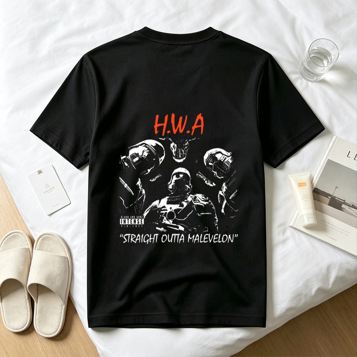 H.W.A: Straight Outta Malevelon – Intense Violence in the Galaxy - Tee