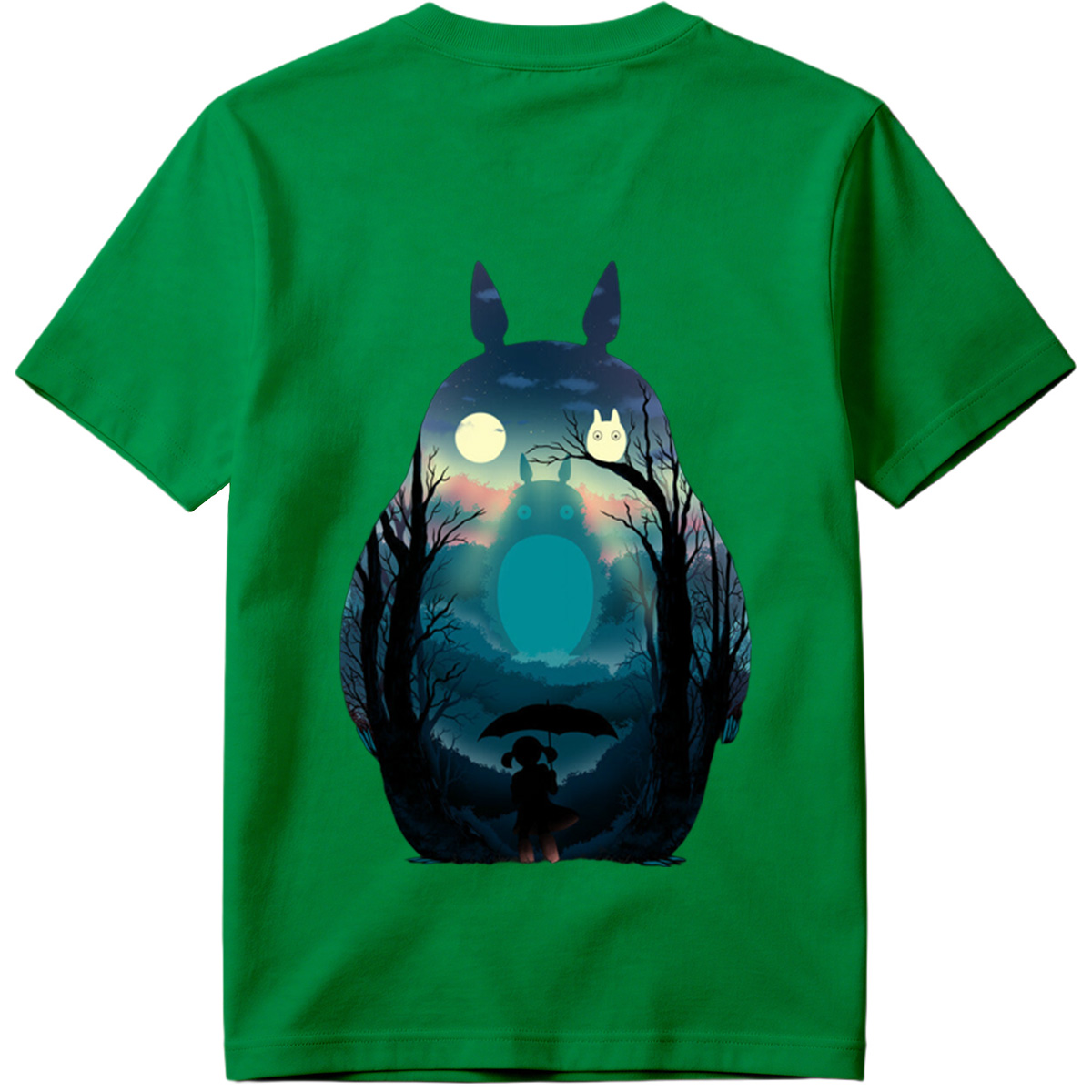 Totoro and the Moonlit Forest - Tee