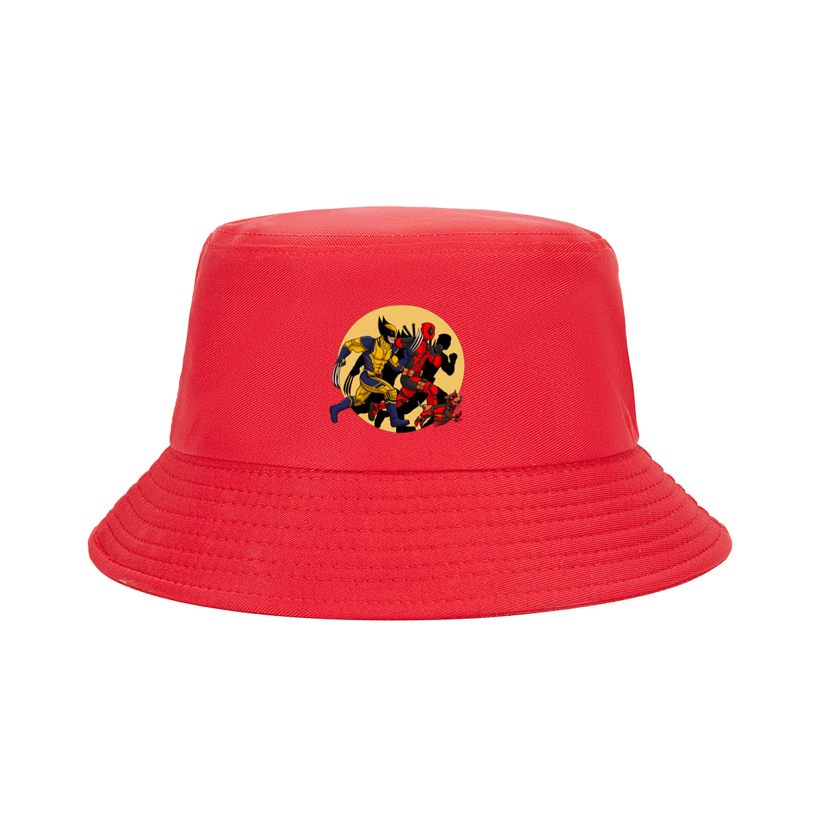 Wolverine and Deadpool with Dogpool - Fisherman's Hat