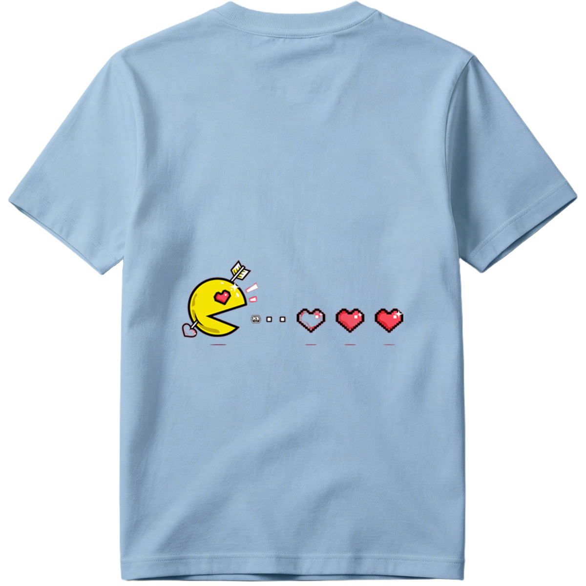 Pac-Man Loves Hearts - Tee