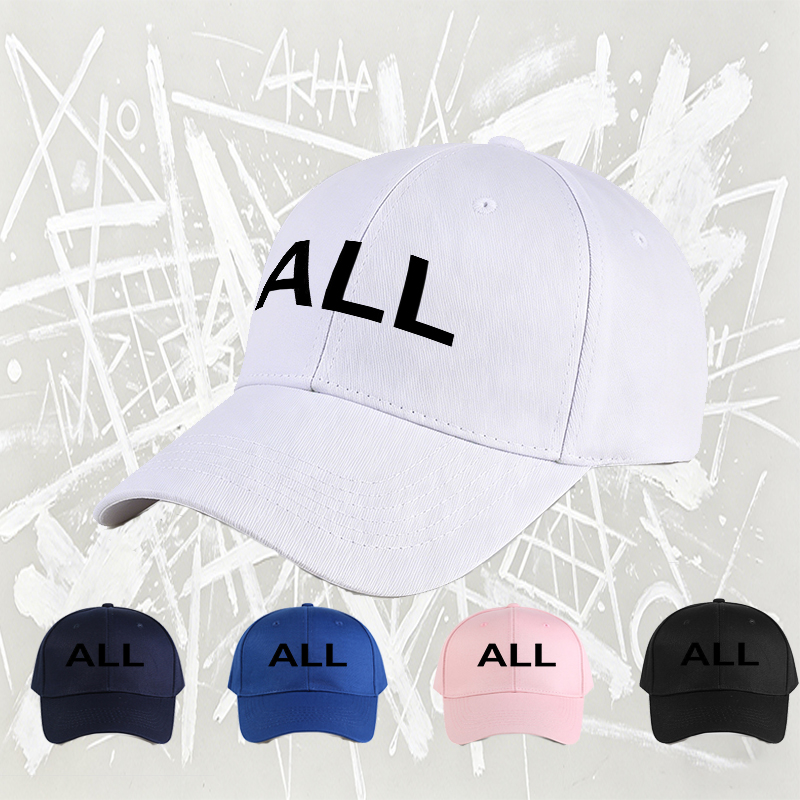 Unisex Classic Baseball Cap with Minimalist Letter 