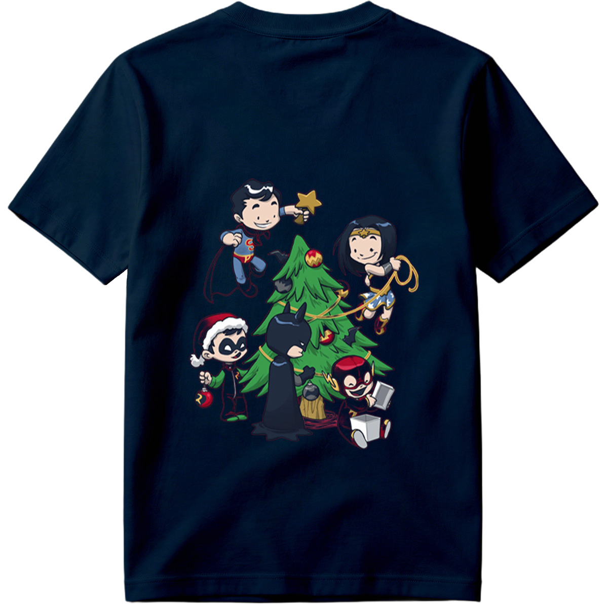 DC Super Heroes Christmas Celebration - Tee
