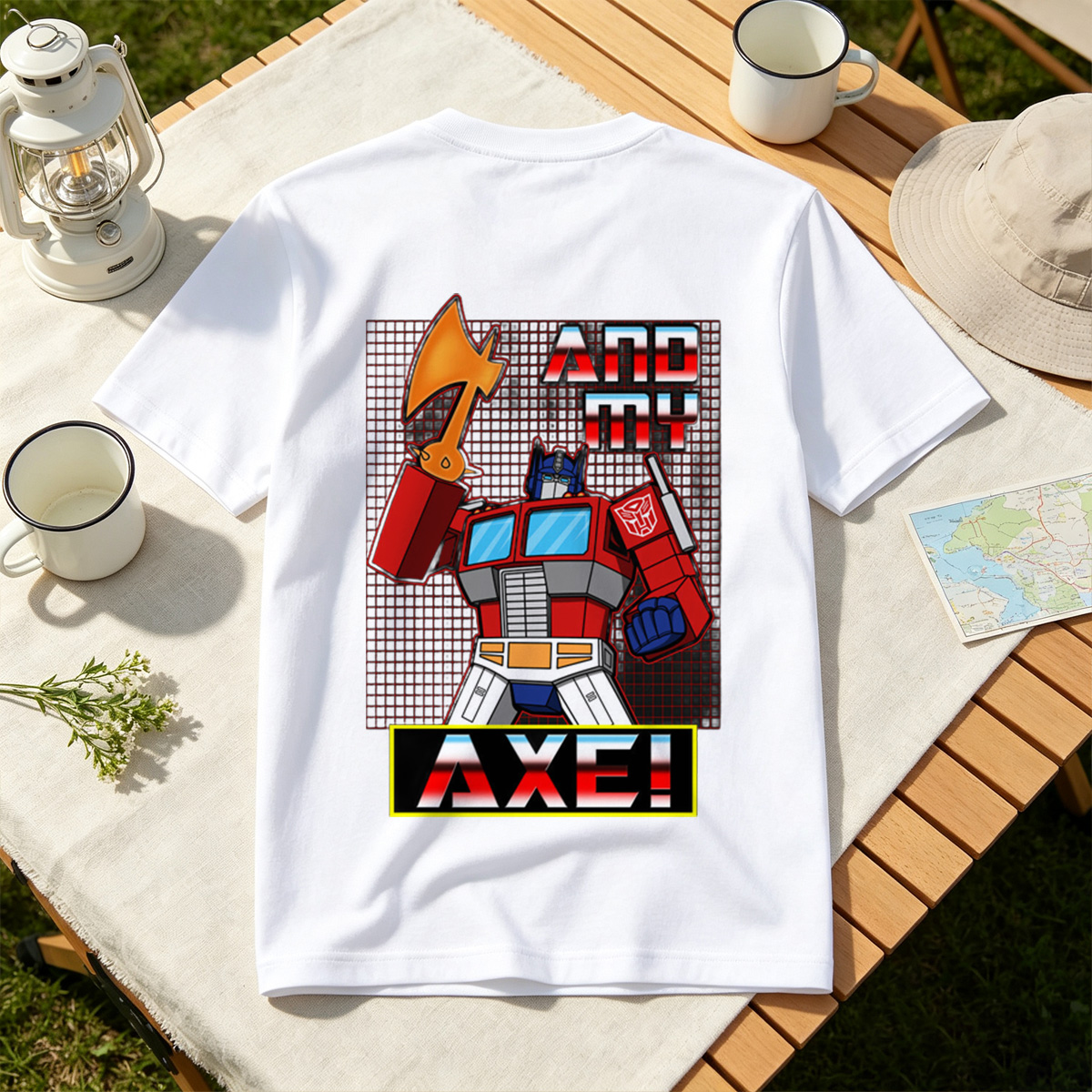 Transformers: Optimus Prime Axe! - Tee