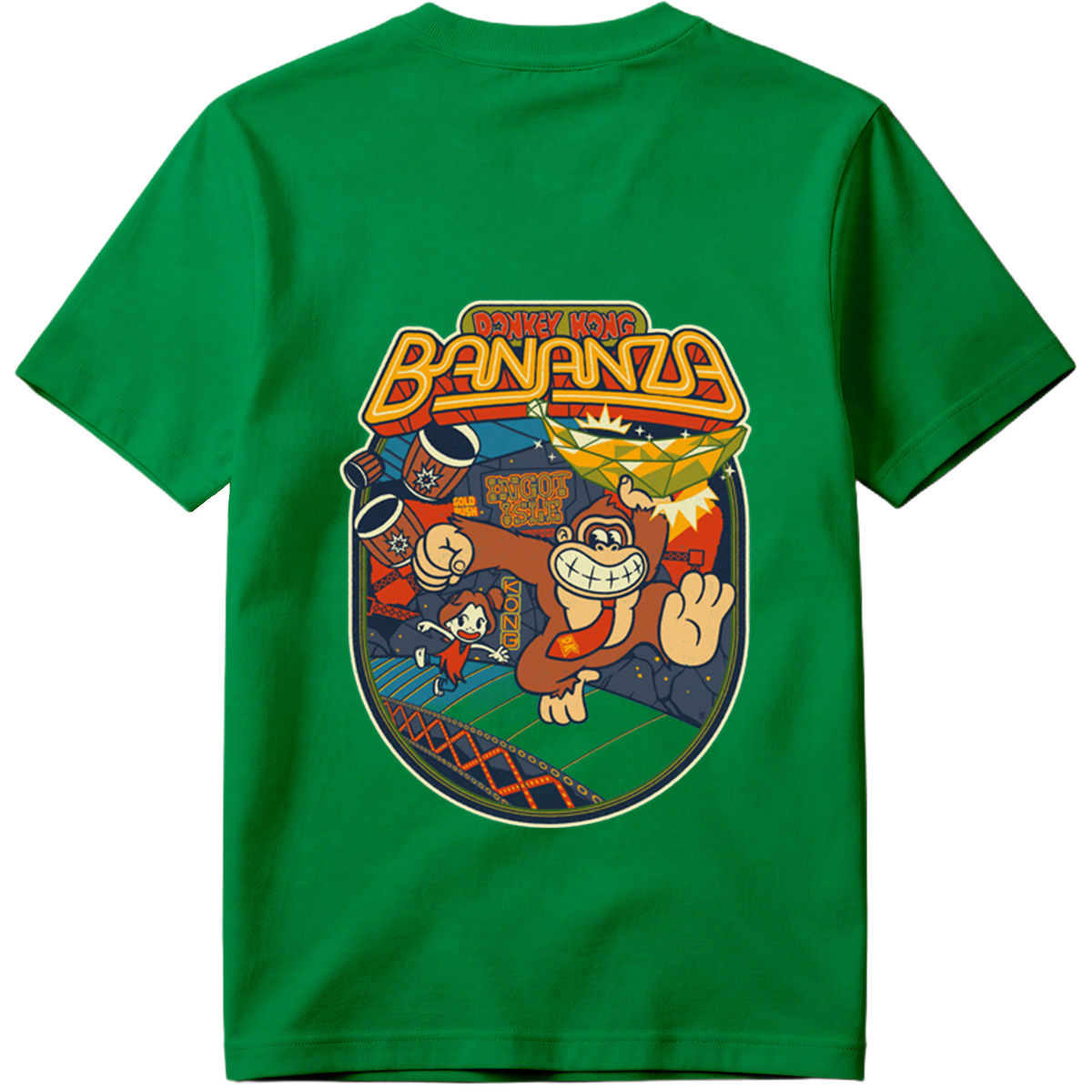 Donkey Kong Bananza: Donkey Kong and Diddy Kong Adventure - Tee