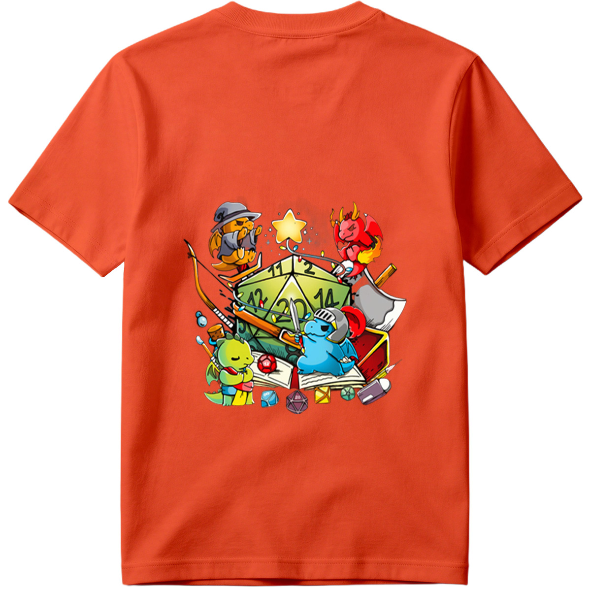 D&D: Dragon, Duck, and D20 Adventure - Tee