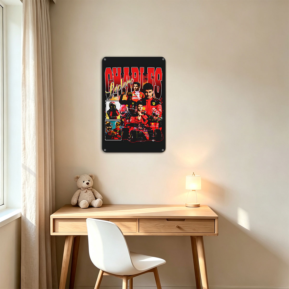 Charles Leclerc Ferrari F1 Racing Driver Collection - painting