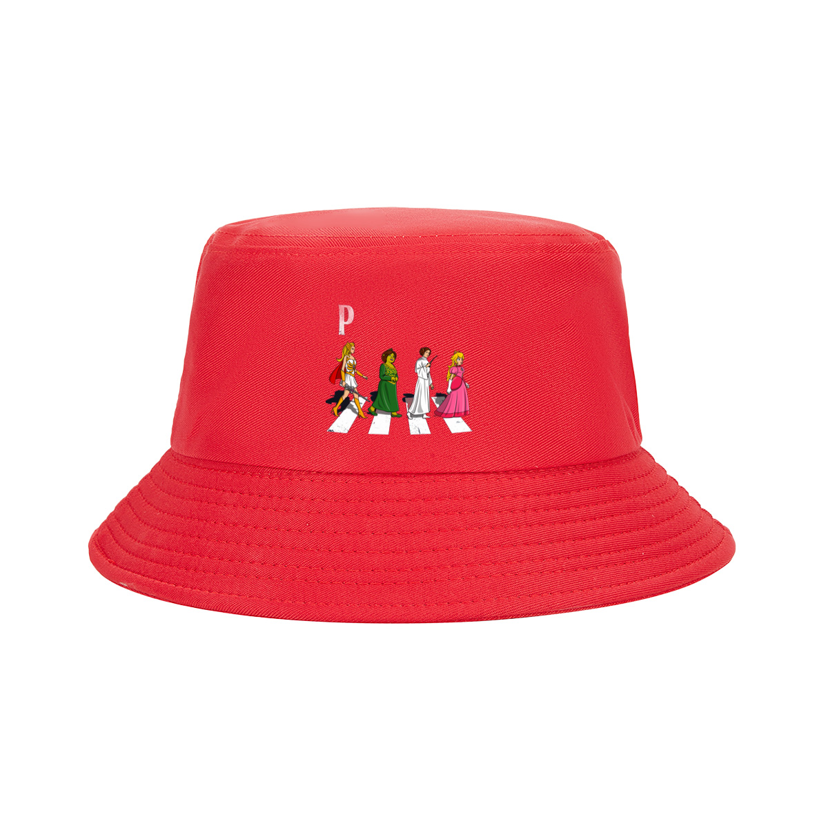 The Princesses: Wonder Woman, Shrek, Princess Leia, and Princess Peach - Fisherman's Hat