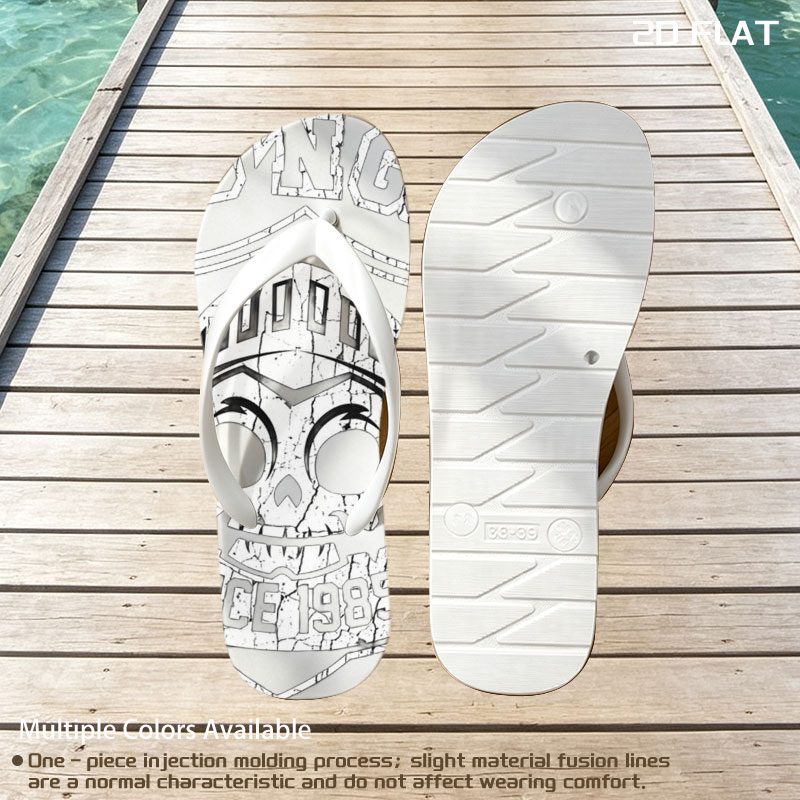 Ghosts 'N Goblins: Skull Emblem Since 1985 -  flip-flops