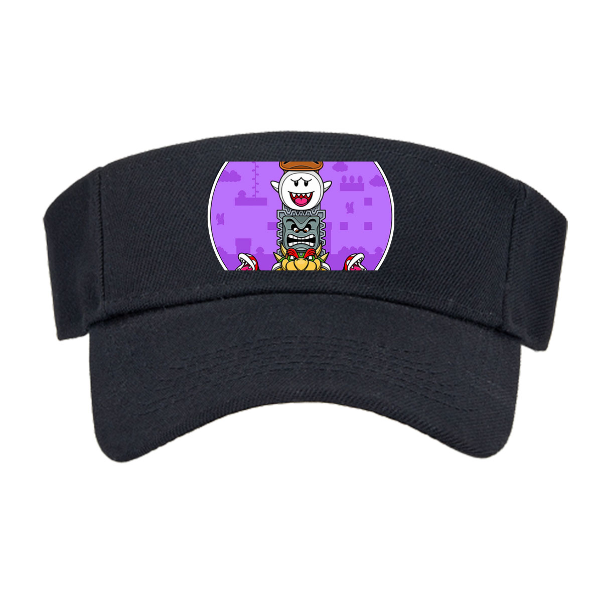 Bowser, Koopa Troopa, Dry Bones, and Winged Yoshi Stack in Super Mario Universe -  Visor cap