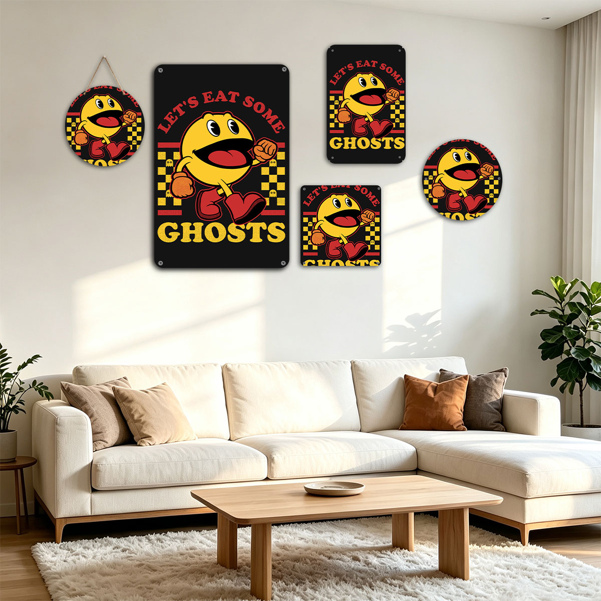 Pac-Man: Let's Eat Some Ghosts - painting