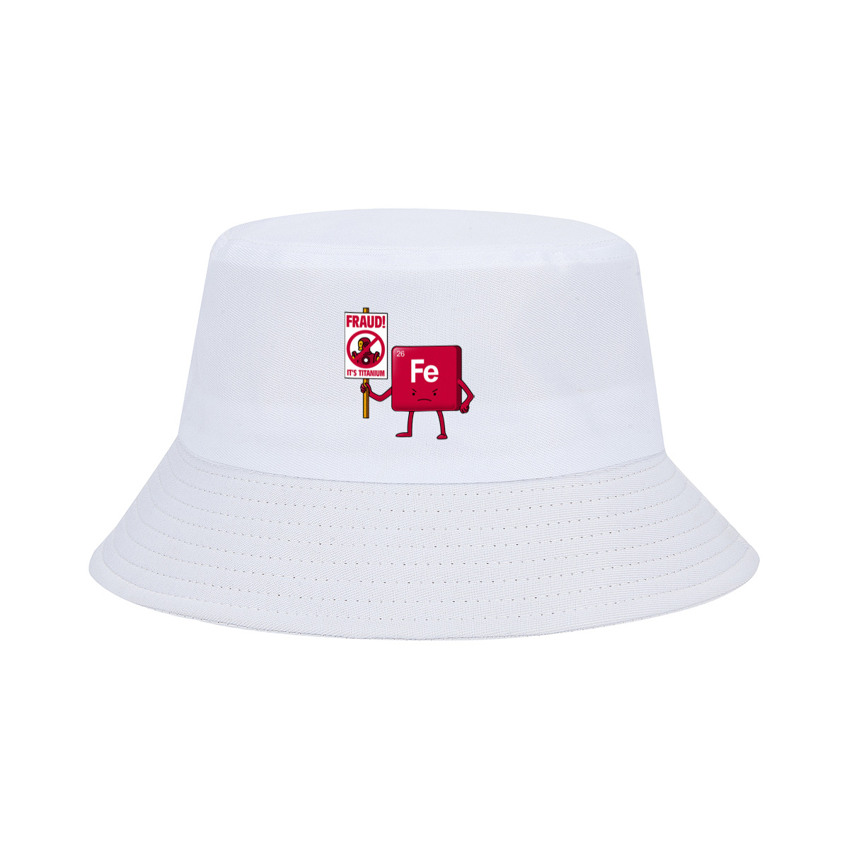 Iron Fe vs. Titanium Fraud - Fisherman's Hat