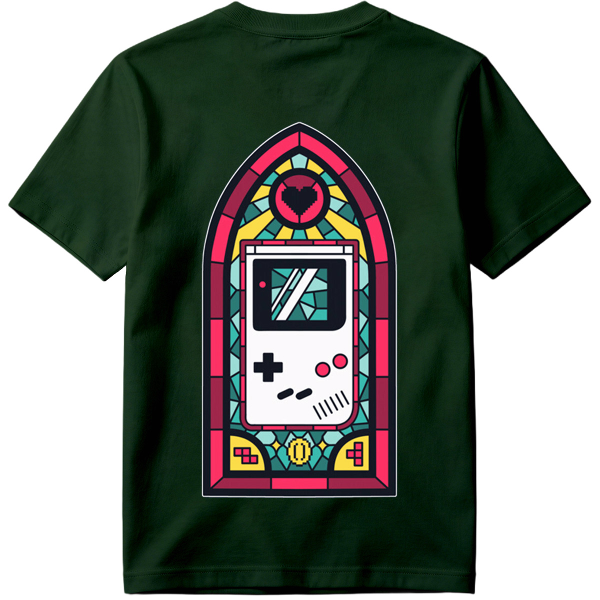 Stained Glass Game Boy - Tee